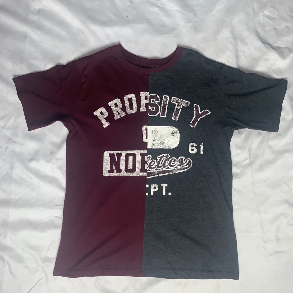Graphic tee.